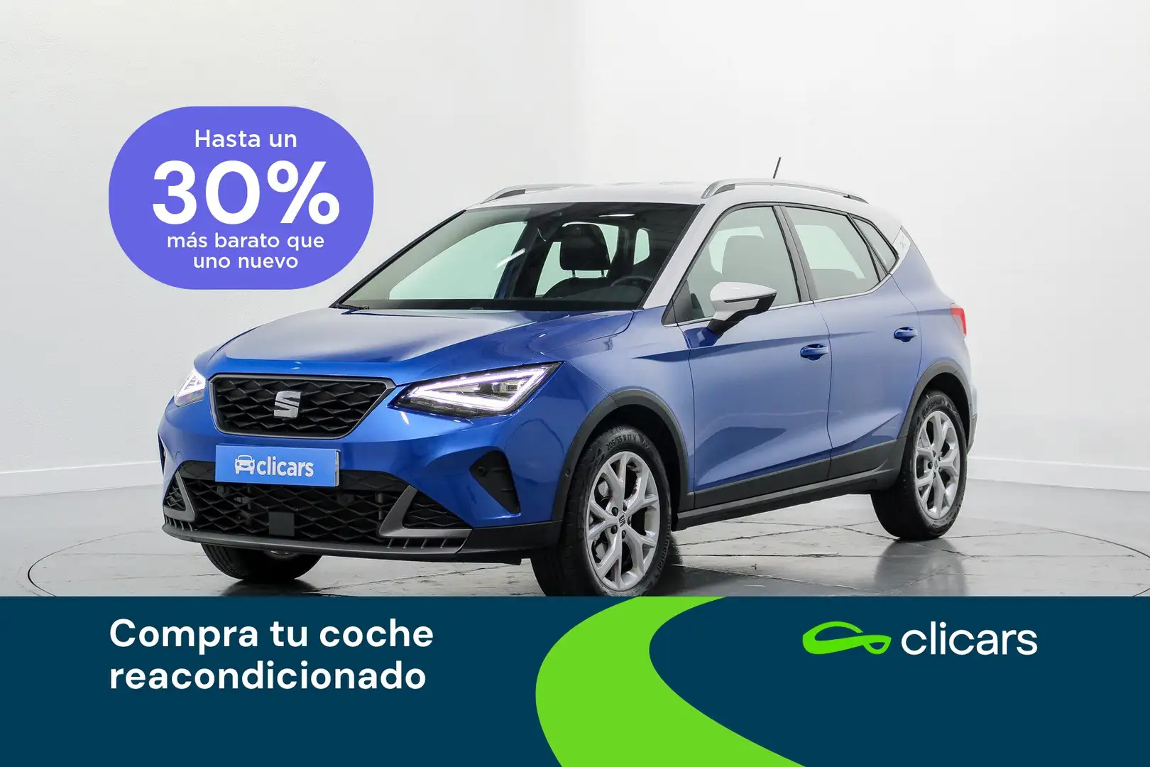 SEAT Arona 1.0 TSI S&S FR DSG7 XM 110 Azul - 1