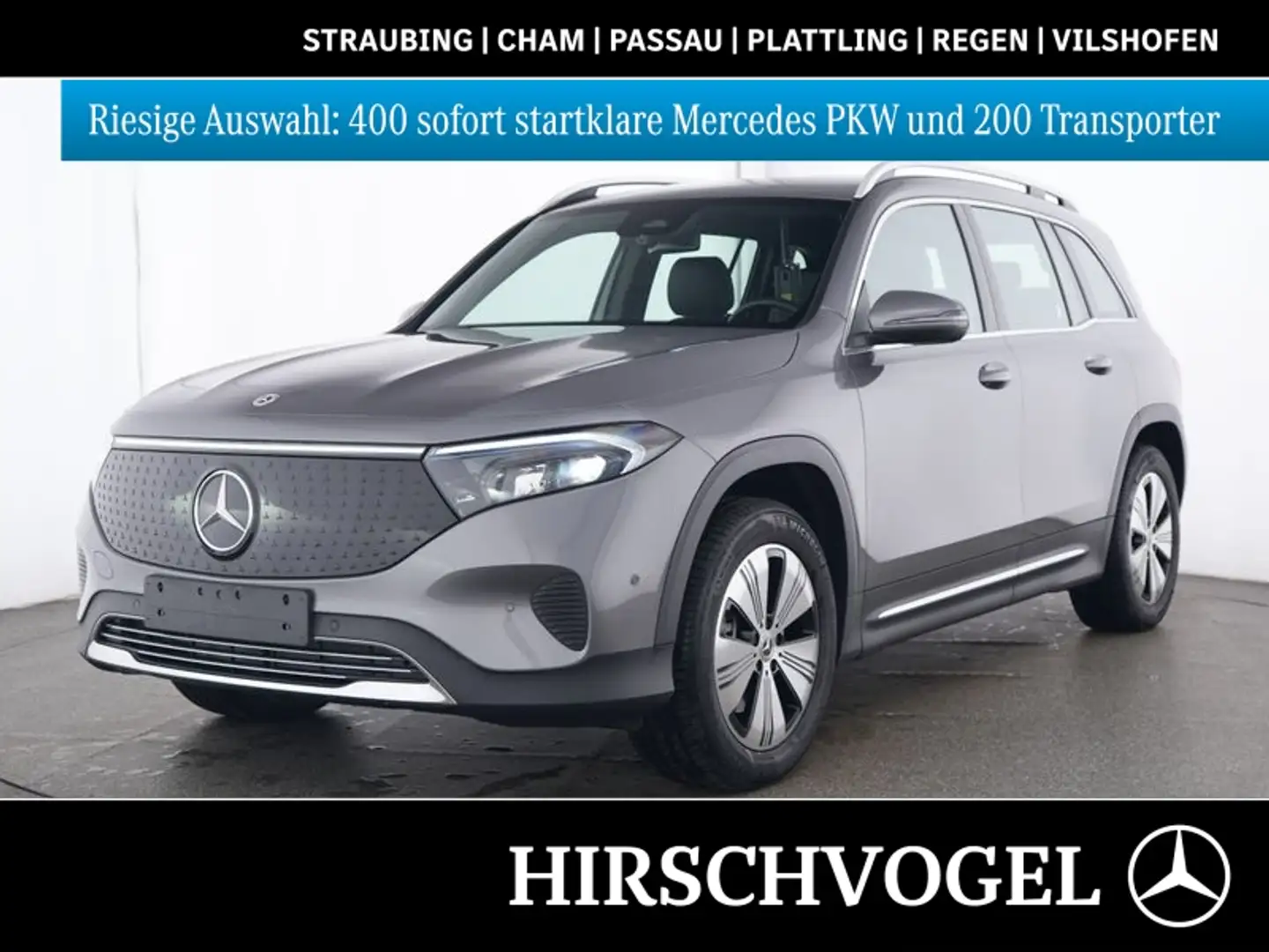Mercedes-Benz EQB 350 4M Progressive+MBUX+Navi-Pr.+LED+Kam+PDC Grau - 1