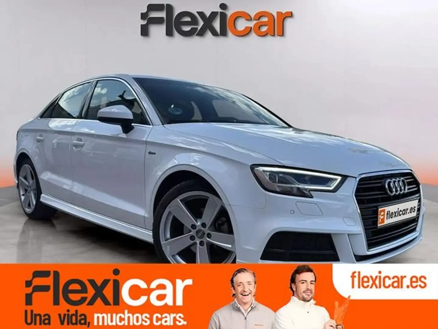 Audi A3 Black line edition 1.6 TDI 85kW Sedan Blanco - 1