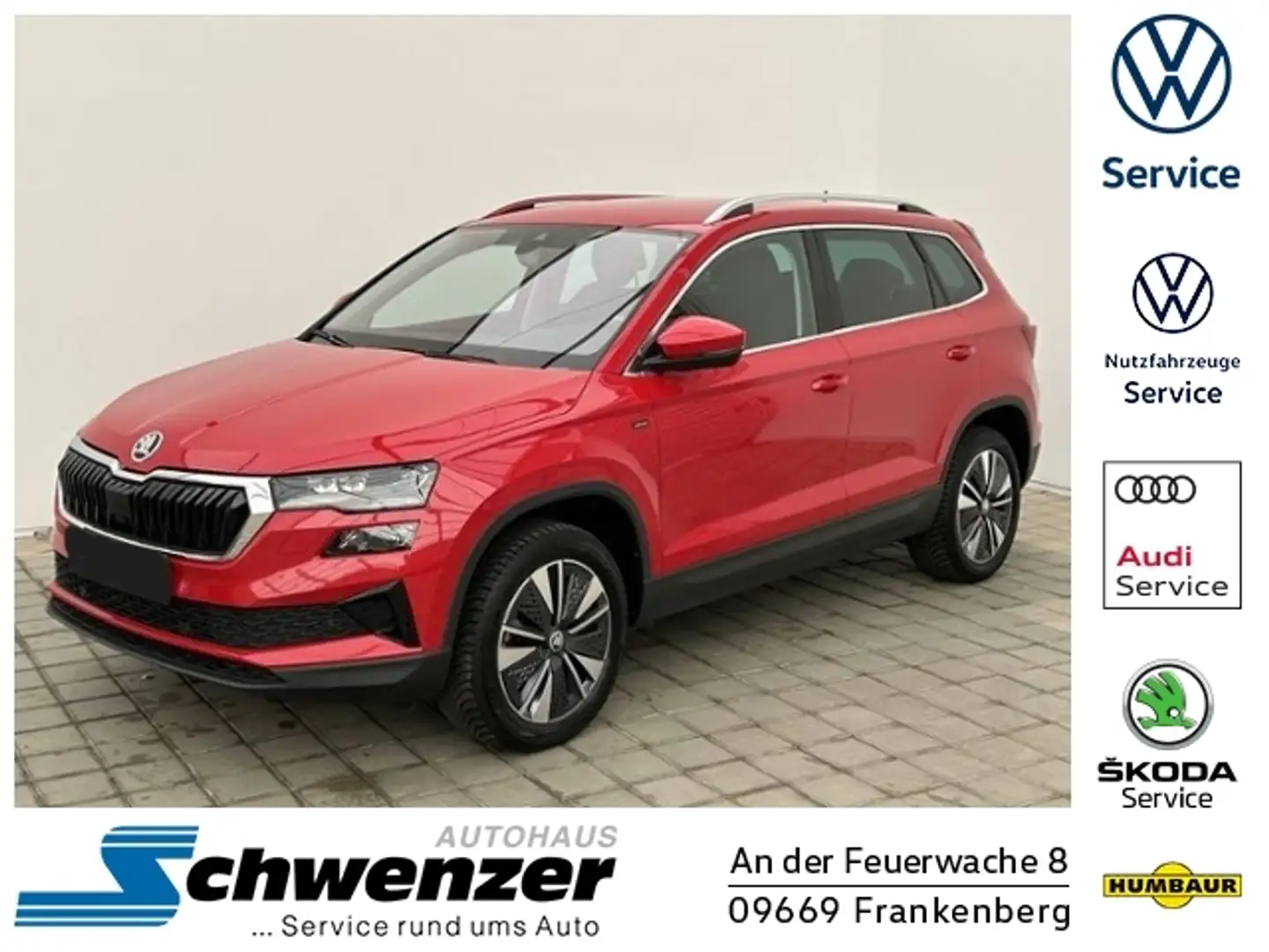 Skoda Karoq 4x4 LED AHZV ACC SHZ RFK beh.FS+LR KLIMA ALU Rouge - 1
