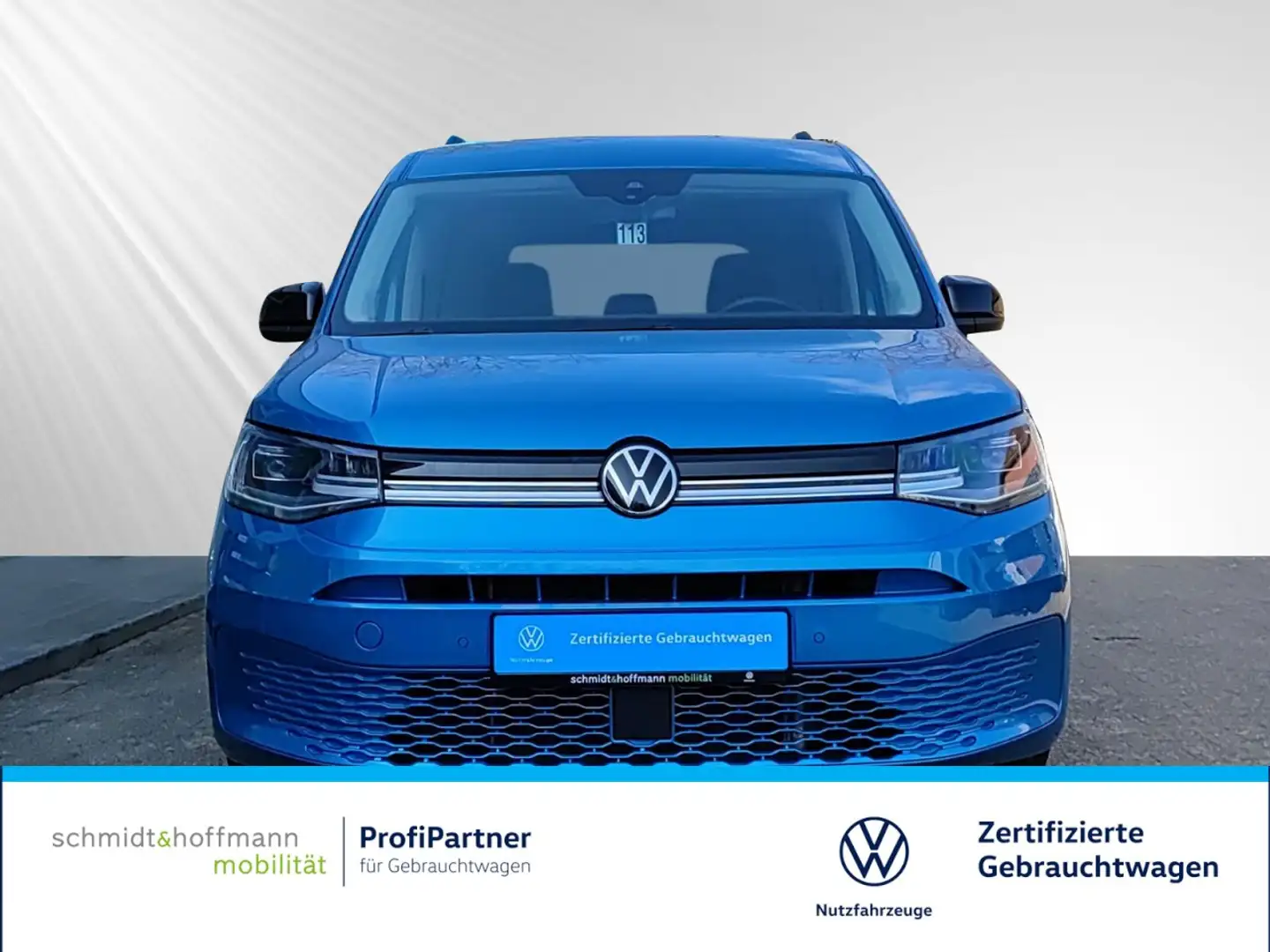 Volkswagen Caddy Life 2,0 l TDI DSG Klima Rückfahrkamera Blau - 2