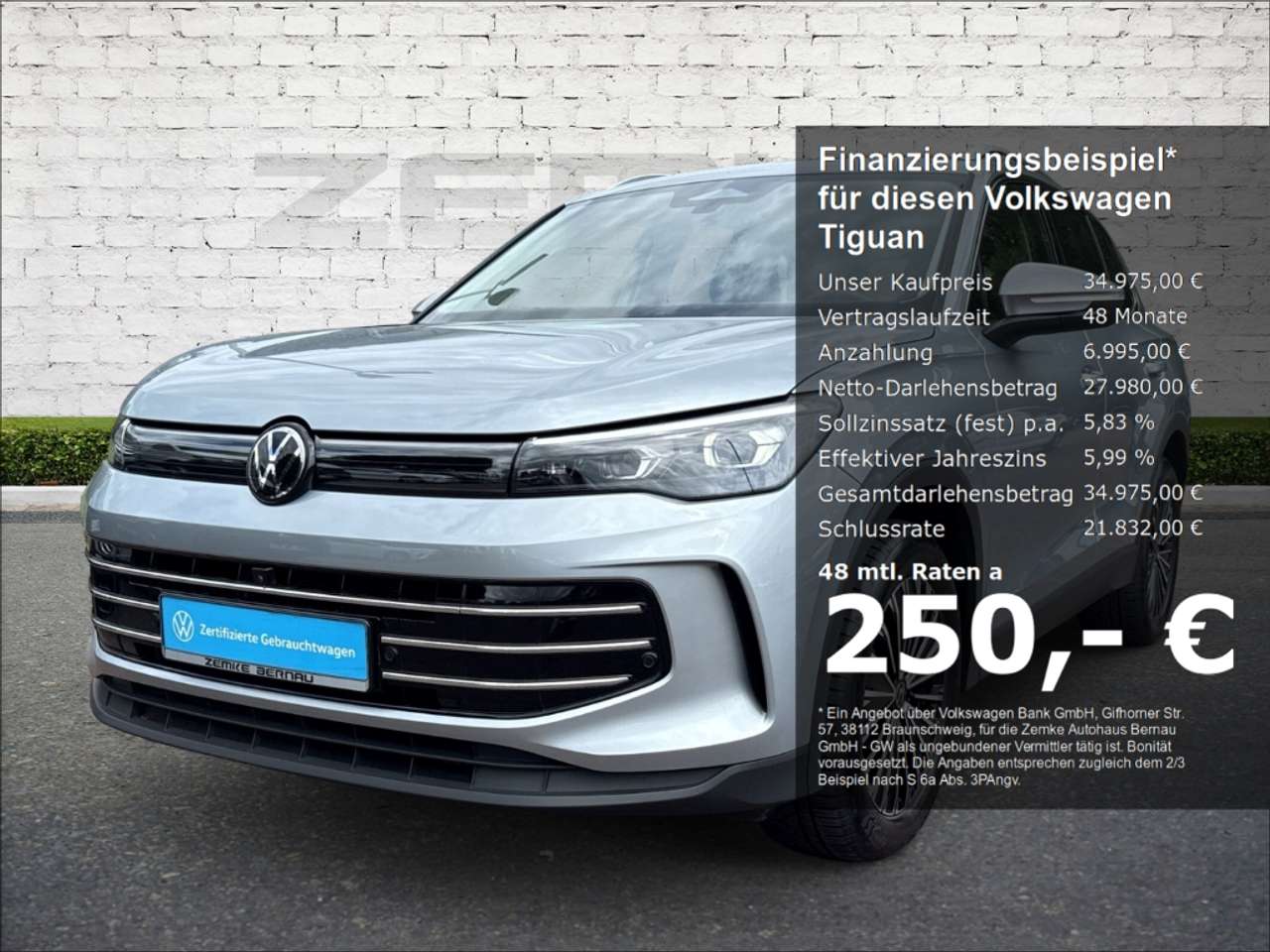 Volkswagen Tiguan — Volkswagen Tiguan 1.5 eTSI DSG Elegance AHK-klappbar Navi Digitales