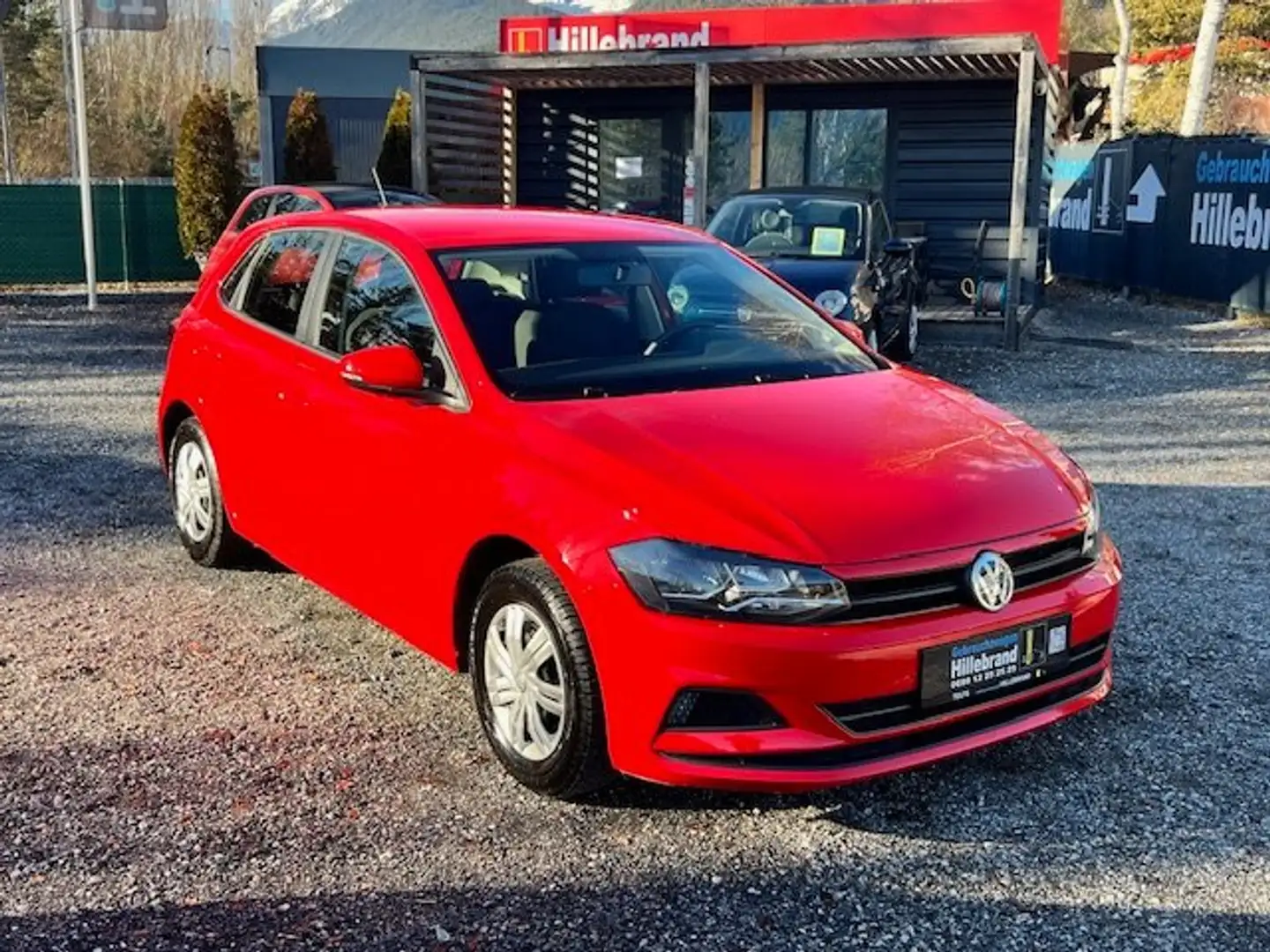 Volkswagen Polo 1,0 *Erstbesitz* NEUES MODELL Rot - 1