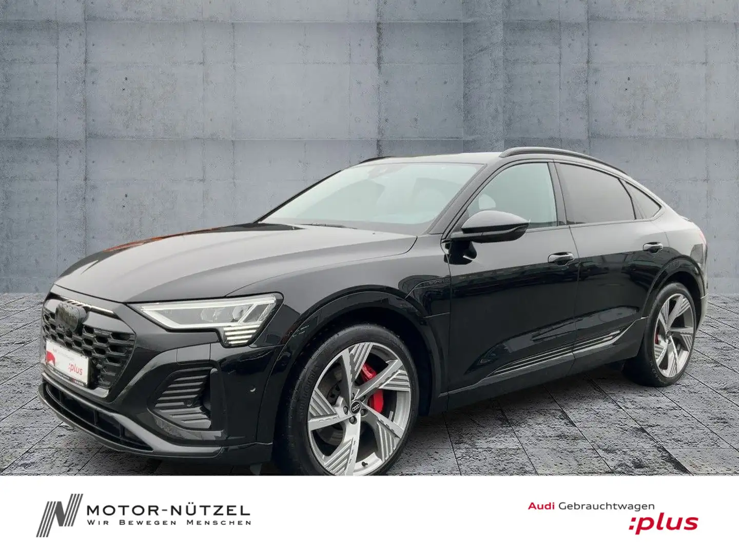 Audi Q8 e-tron 55 S-LINE MATRIX+AIR+HuD+B&O Schwarz - 1