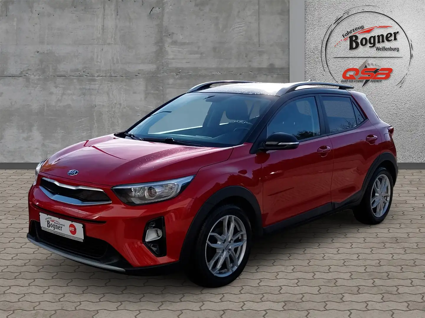 Kia Stonic 1.0 T-GDI Navi Kam AHK DAB SHZ Klima Rot - 1