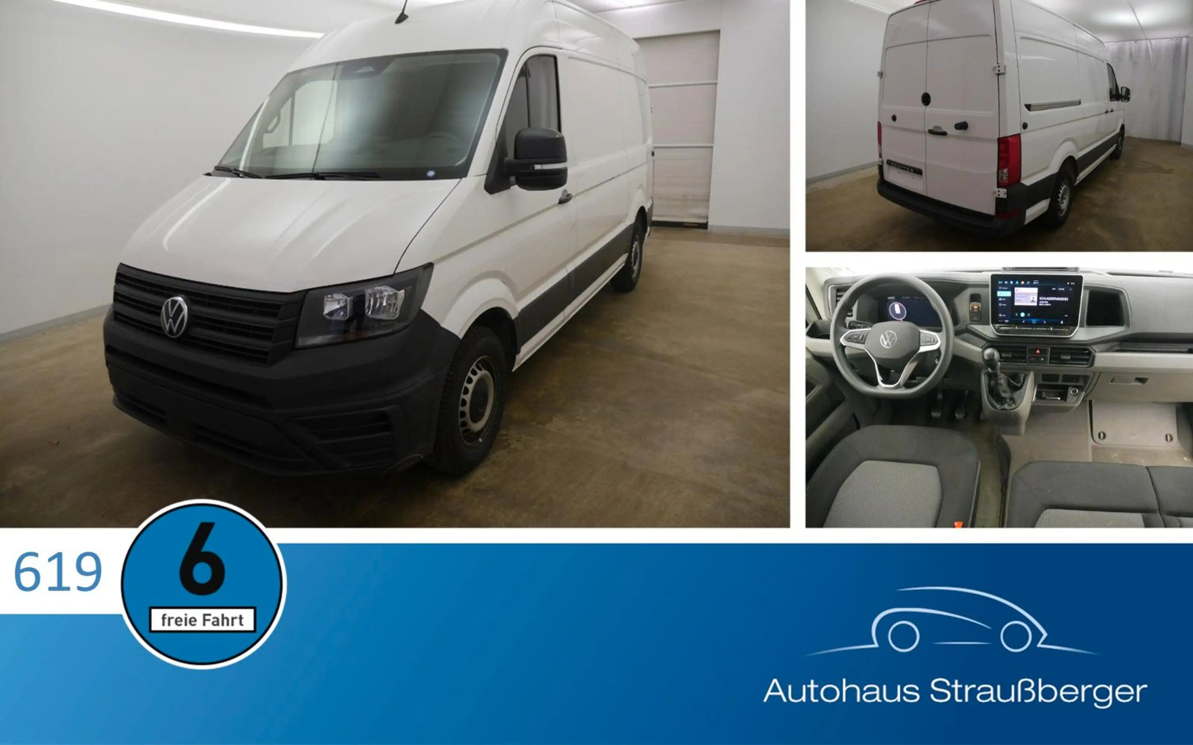 Volkswagen Crafter Kasten 35 MR Hochdach FWD RFK Klimaanl.