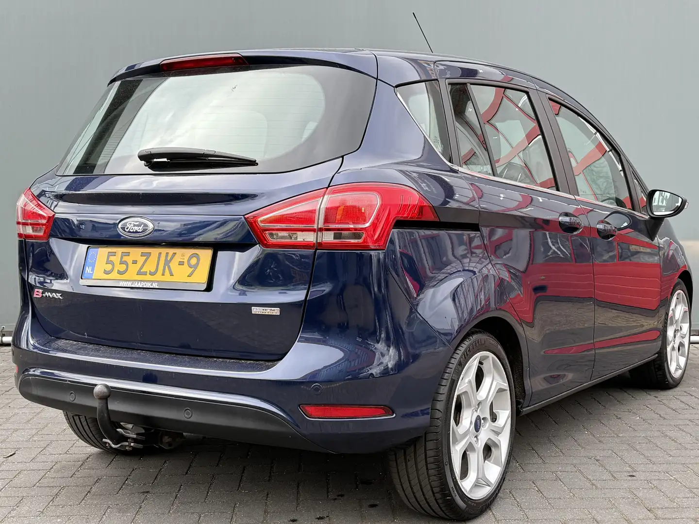 Ford B-Max BWJ 2012 1.0 EcoBoost 101 PK Titanium TREKHAAK / V Bleu - 2