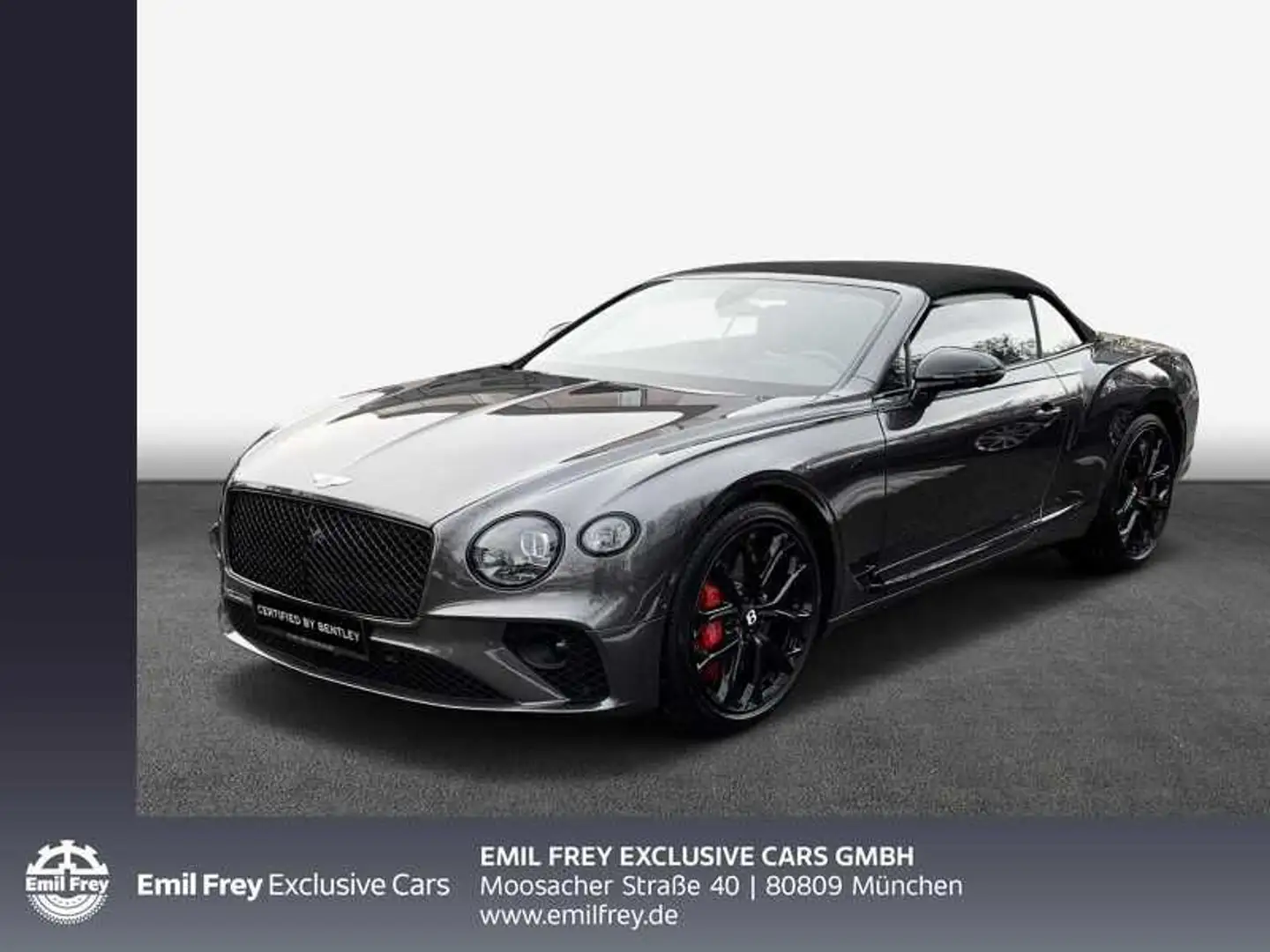 Bentley Continental GTC New Continental GTC V8 S Gris - 1