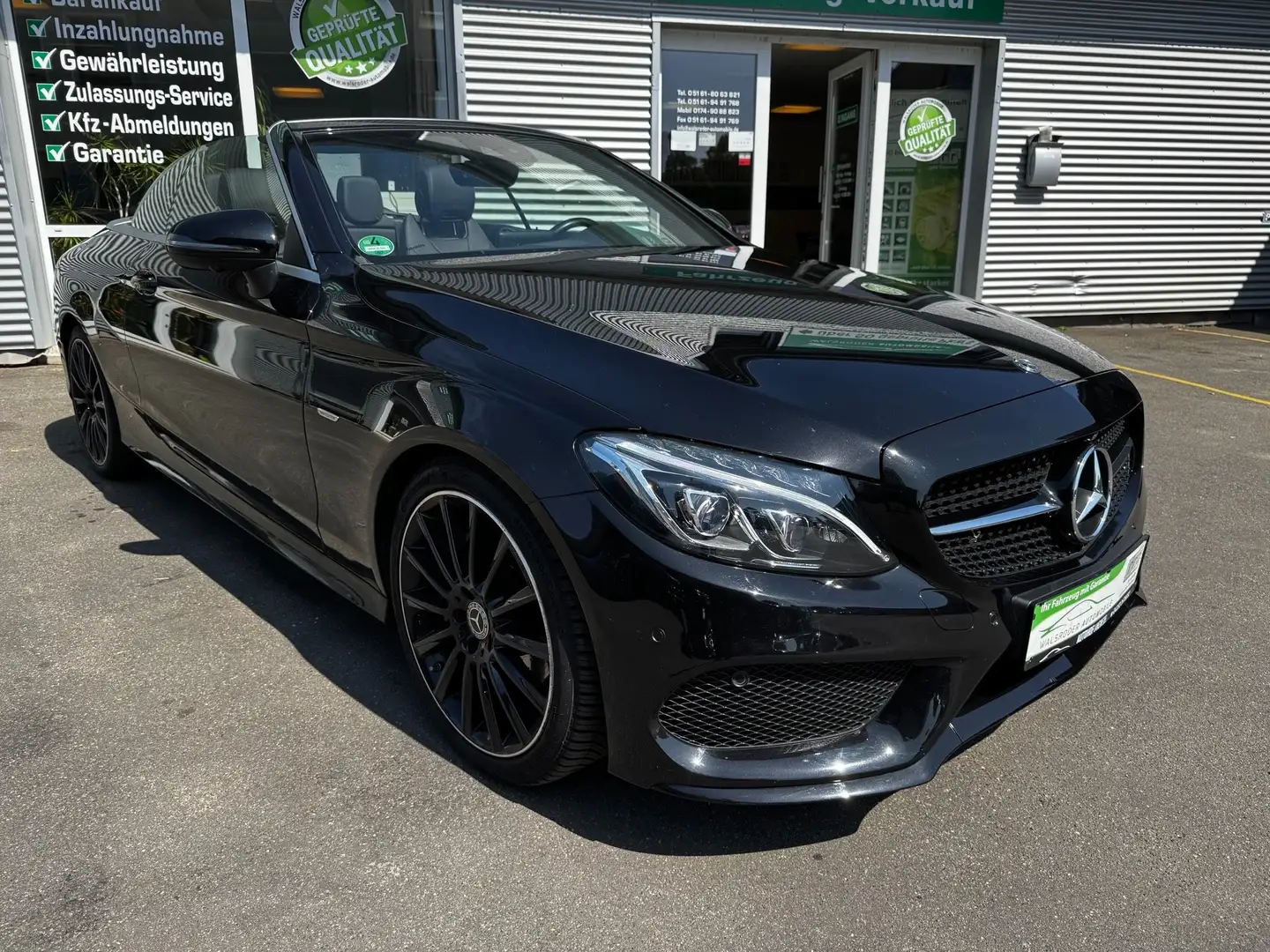 Mercedes-Benz C 220 d Night Edition*AMG-Line*Komfort-Paket*360 Grad* Schwarz - 2