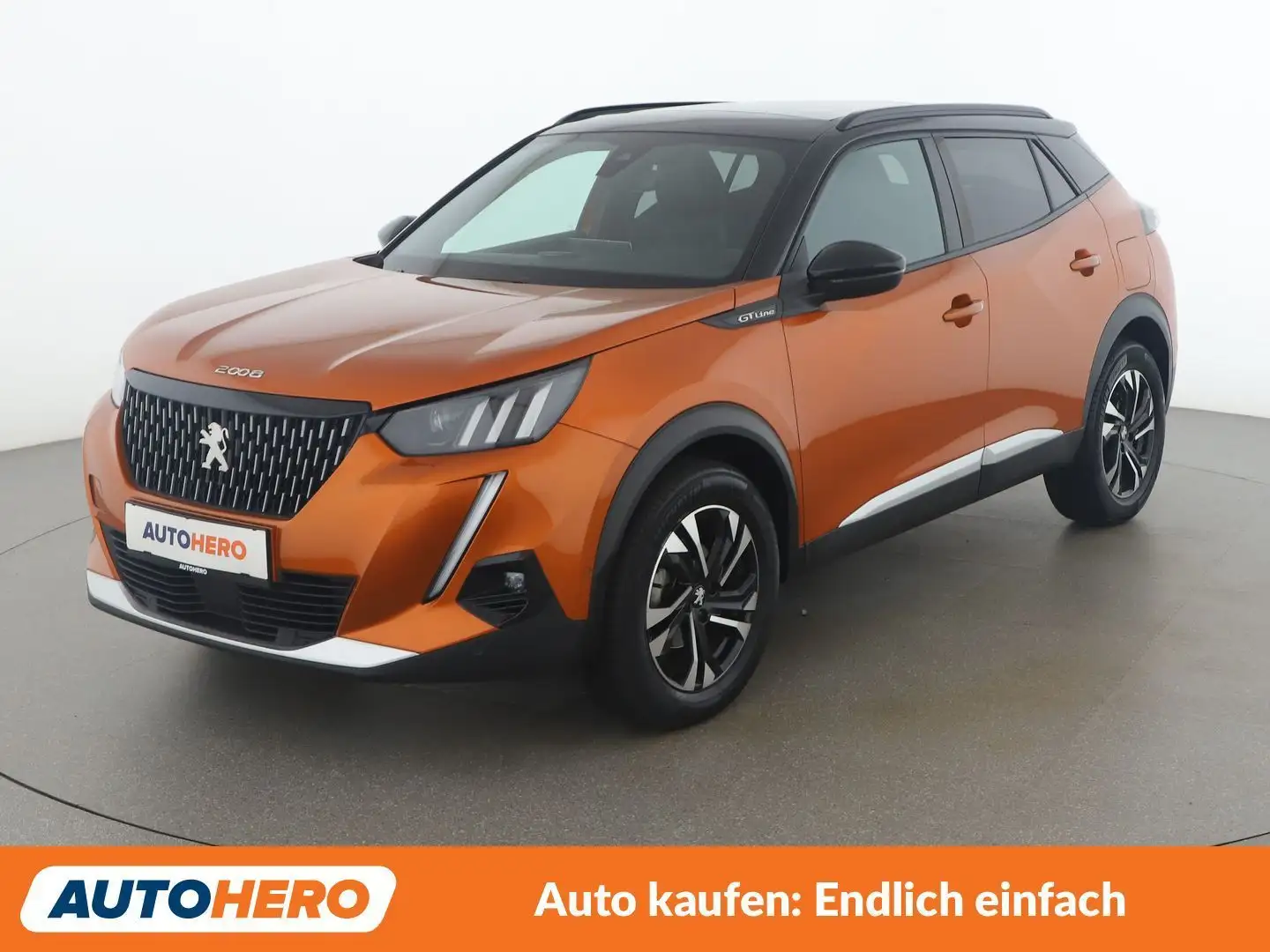 Peugeot 2008 1.2 PureTech GT Line Orange - 1