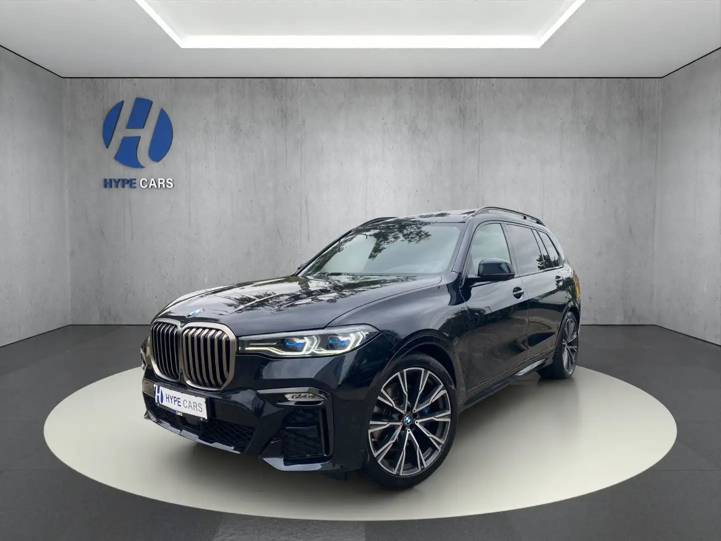 BMW X7 xD 40i M Sport Laser Pano Sky ACC 360°HUD H&K Schwarz - 1