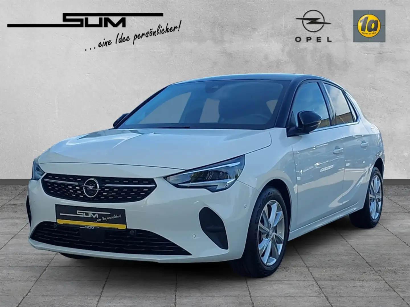 Opel Corsa Elegance Sitzheizung Rückfahrkam. LED Licht.Außens Blanc - 1