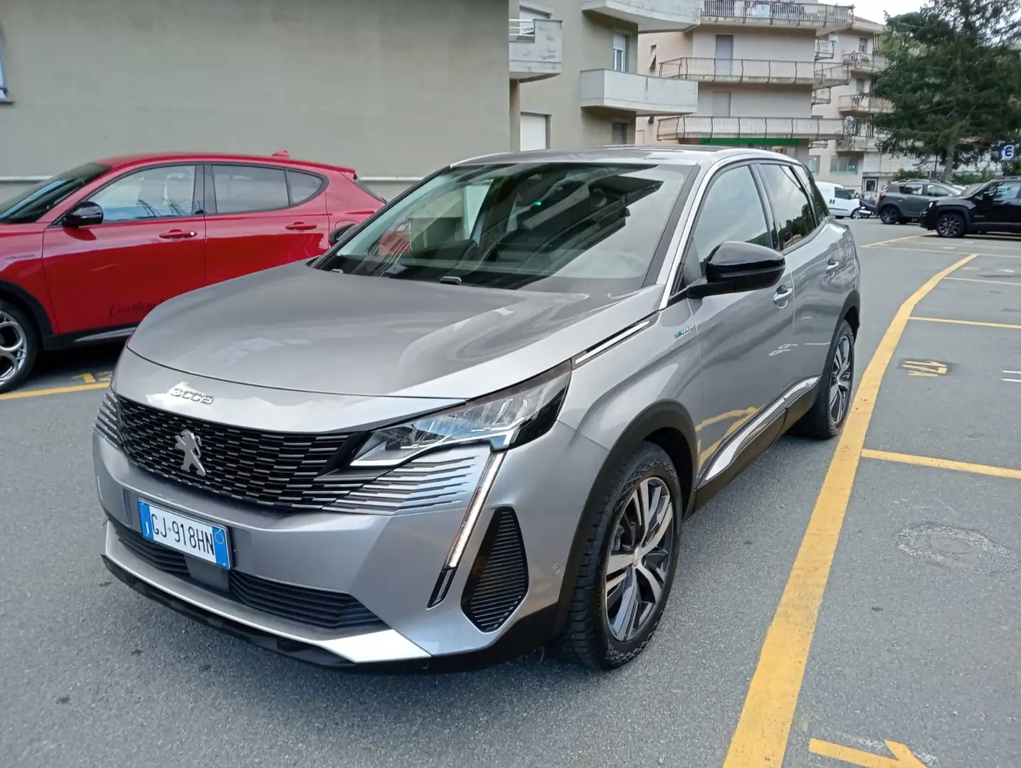 Peugeot 3008 3008 II 2021 1.6 hybrid4 phev GT Pack 300cv e-eat8 Grigio - 1