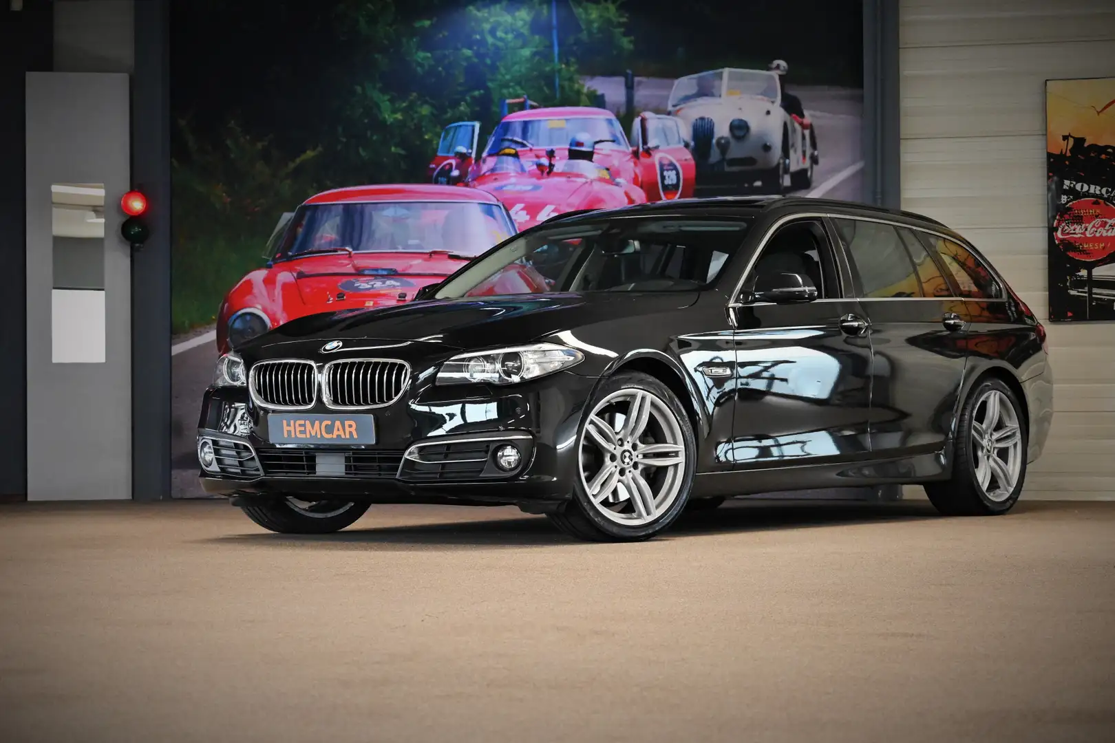 BMW 530 5-serie Touring 530d Luxury Edition Negro - 1