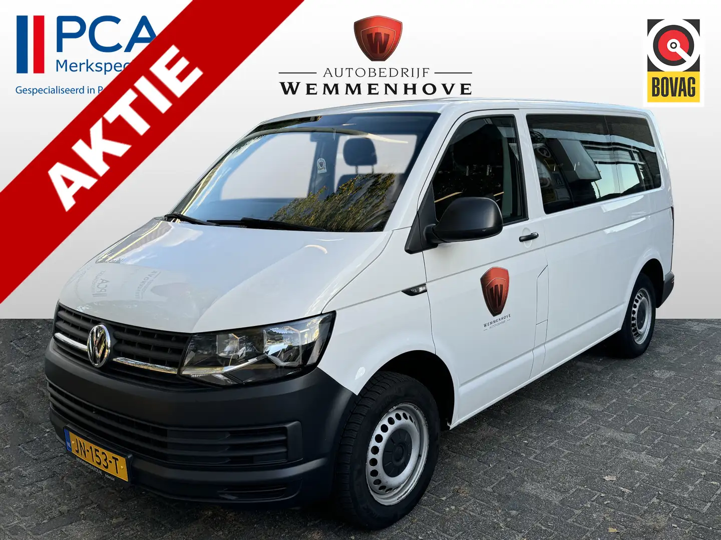 Volkswagen 2.0 TDI L1H1 9-Persoons/Airco/Nieuw model/Cruise c Blanc - 1