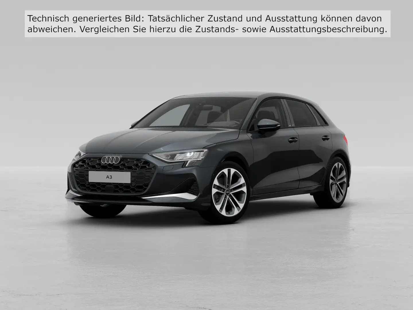 Audi A3 35 TFSI advanced S tronic AHK Navi Grau - 2