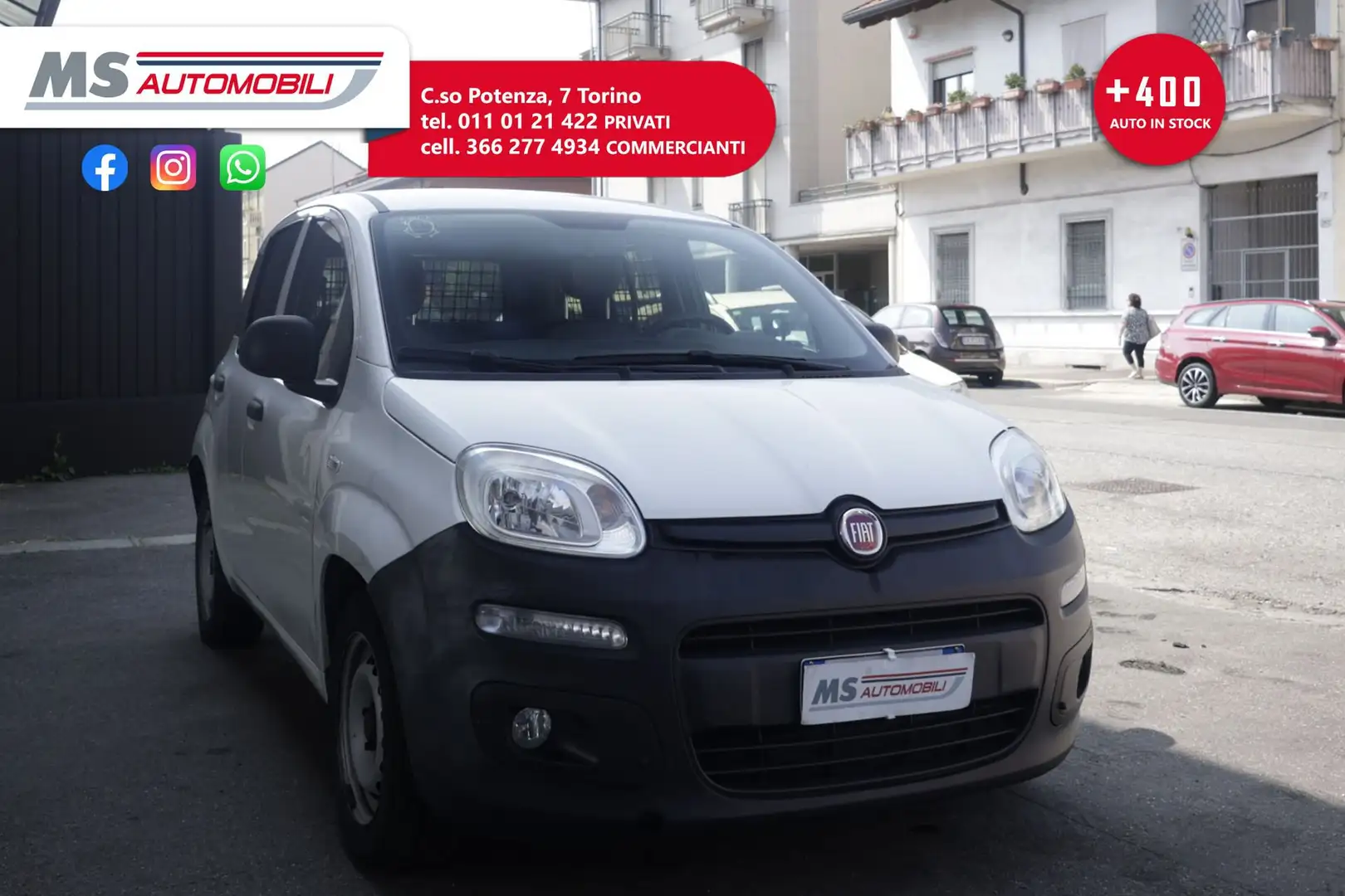 Fiat Panda FIAT Panda 1.3 MJT 4X4 Pop Van 2 posti Unic Bianco - 1