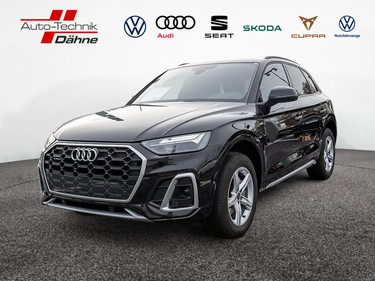 Audi Q5 40 TDI quattro S line NAVI AHK ACC B&O LED Schwarz - 1