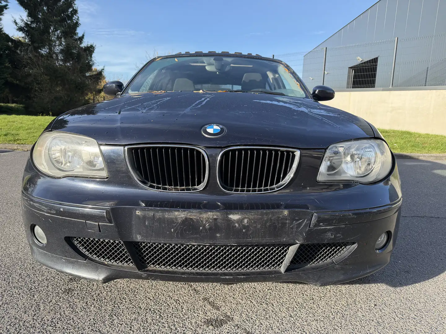 BMW 120 120 d Zwart - 2