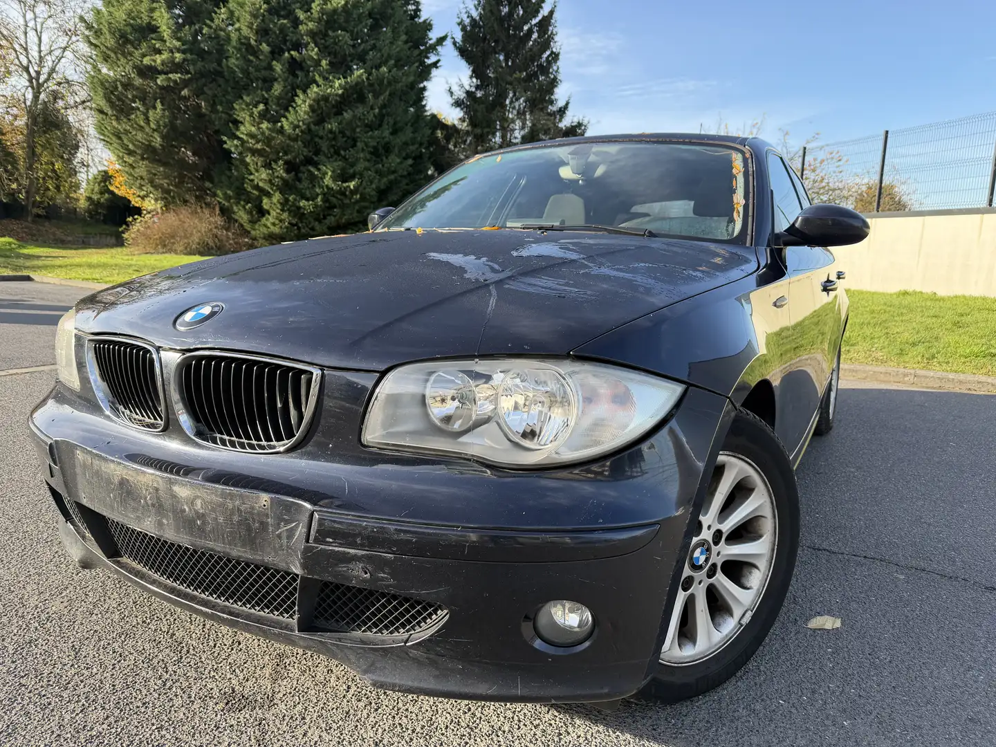 BMW 120 120 d Zwart - 1