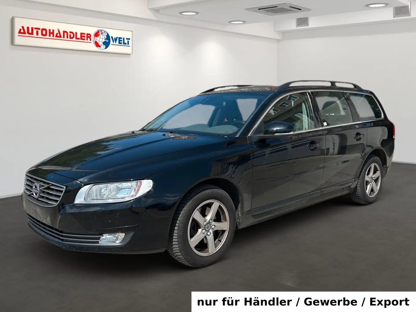Volvo V70 V 70 D2 1.Hand AAC T-Leder SHZ Navi PDC Schwarz - 1