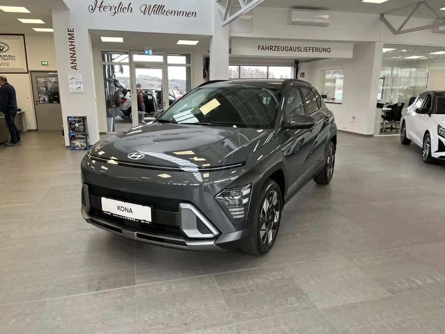 Hyundai KONA 1,6 GDI Hybrid Go Plus DCT Aut. *LED*NAVI* Grau - 2