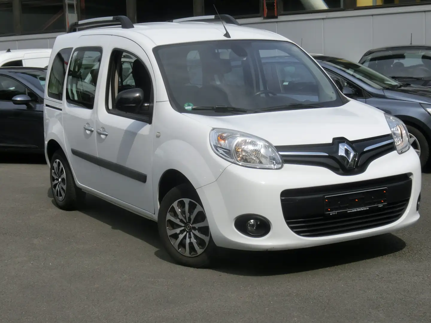 Renault Kangoo 1.2l Limited / Navi R-Link, Klima, Tel. Bluetooth Weiß - 1