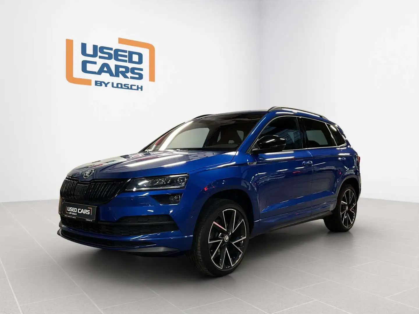Skoda Karoq Sportline+DSG+Pano+AHK Bleu - 1
