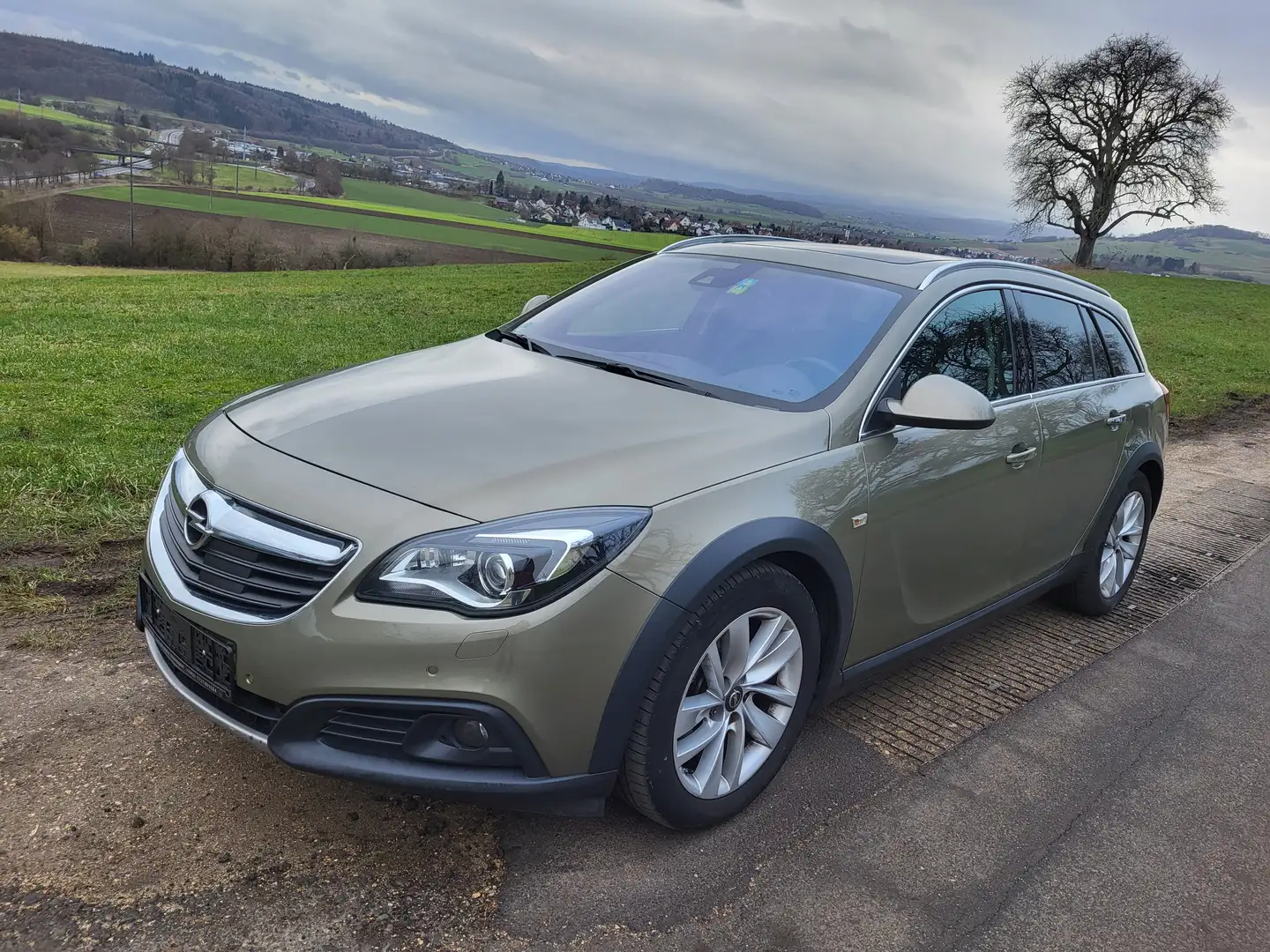 Opel Insignia 4x4 A Country Tourer AHK  Pano Abstants-Tempomat Bej - 1