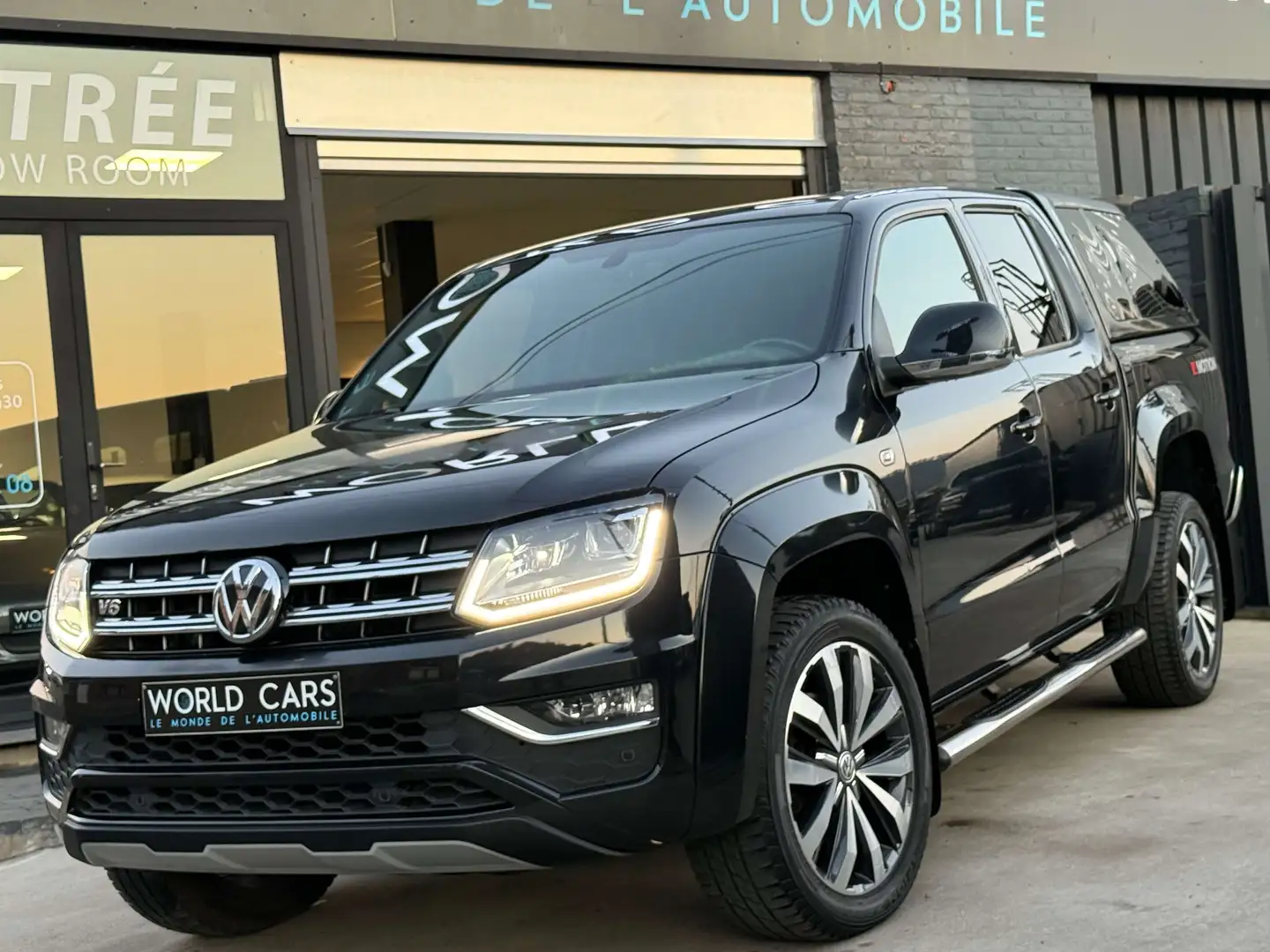 Volkswagen Amarok 3.0 TDi 258CV AVENTURA TVA*BTW HARD-TOP FULL OPT. Noir - 1
