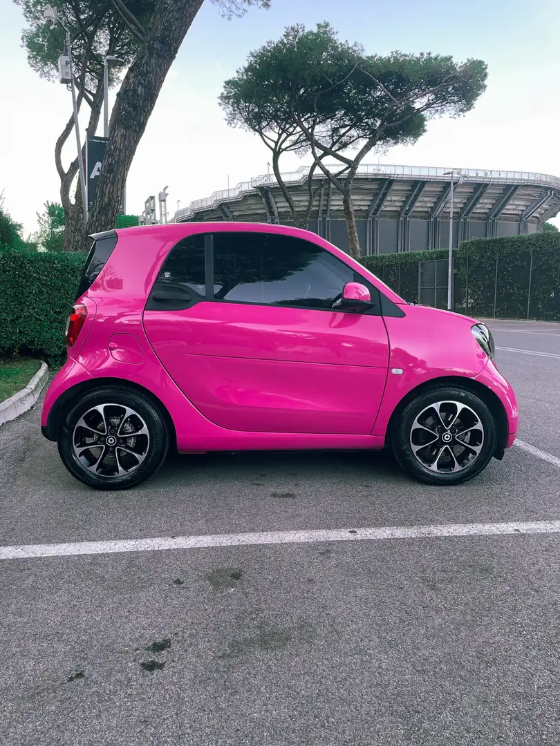 smart forTwo Coupe Paars - 2