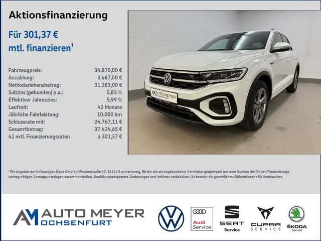 Volkswagen T-Roc R Line 1.5 TSI DSG AHK Navi IQ.Drive DCP Ganzjahr