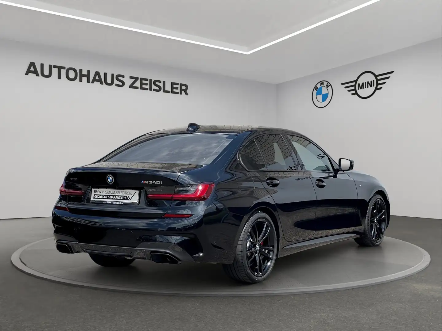 BMW 340 M340i xDrive Limousine Head-Up AHK Glasdach Standh Schwarz - 2