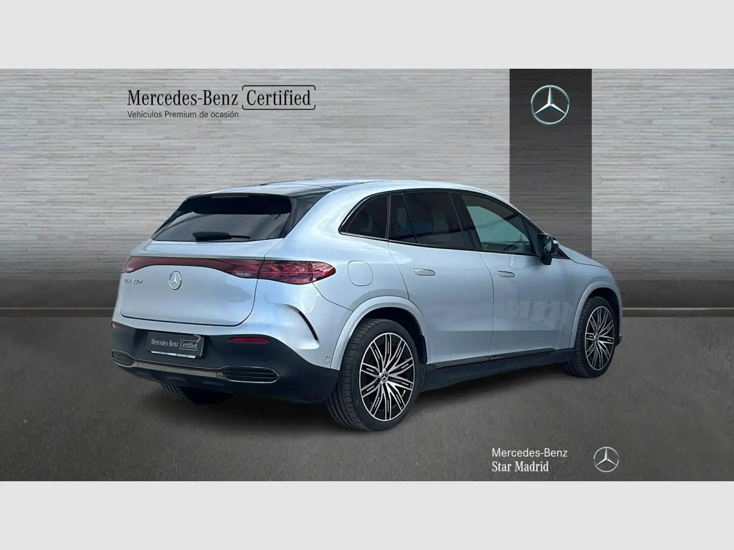 Mercedes-Benz EQE SUV 350+ AMG Night Edition Plateado - 2