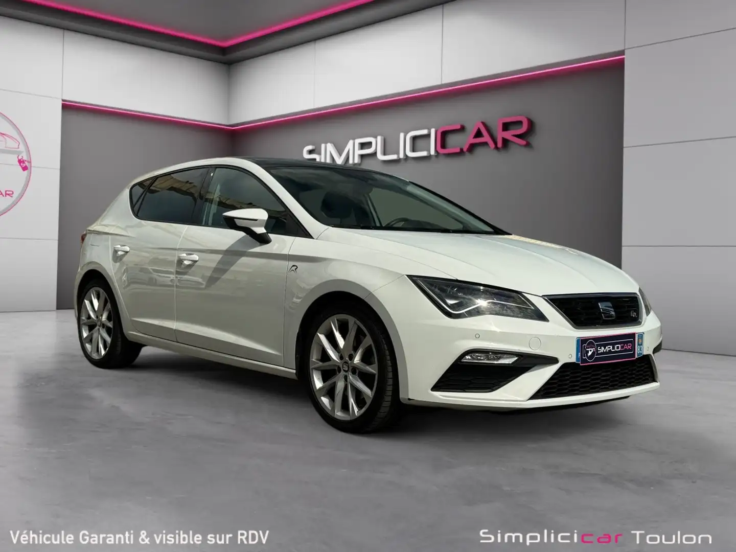 SEAT Leon FR Blanc - 1