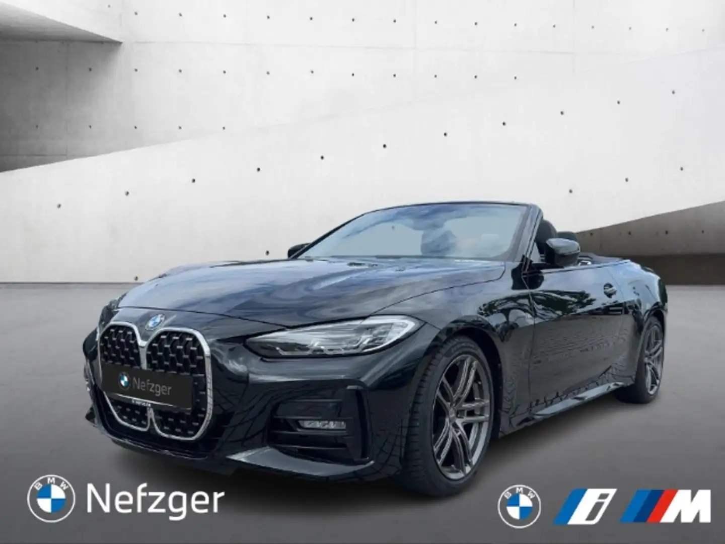 BMW 420 d Cabrio Mild-Hybrid M Sport Navi Park-Assistent L Schwarz - 1