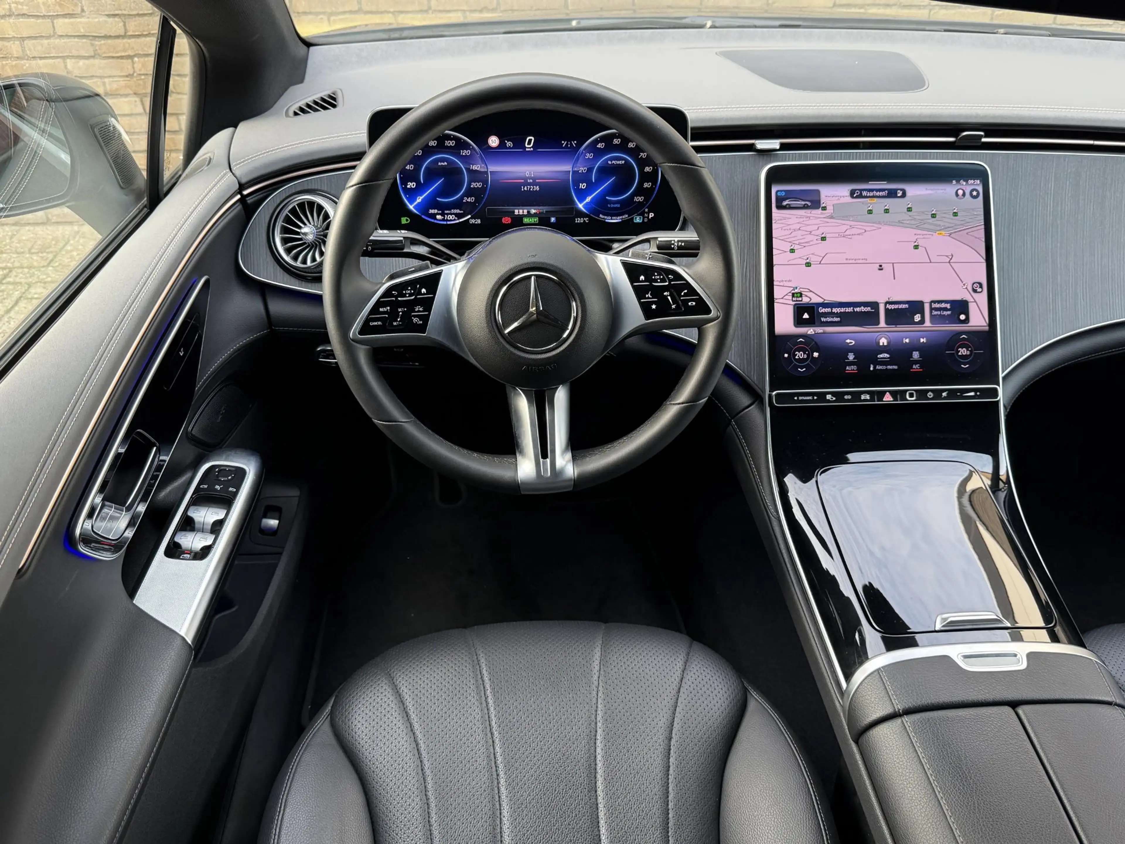 Mercedes-Benz EQE 300 89 kWh | SOH 95% | Lederen bekleding | Sfeerverlic — photo 3