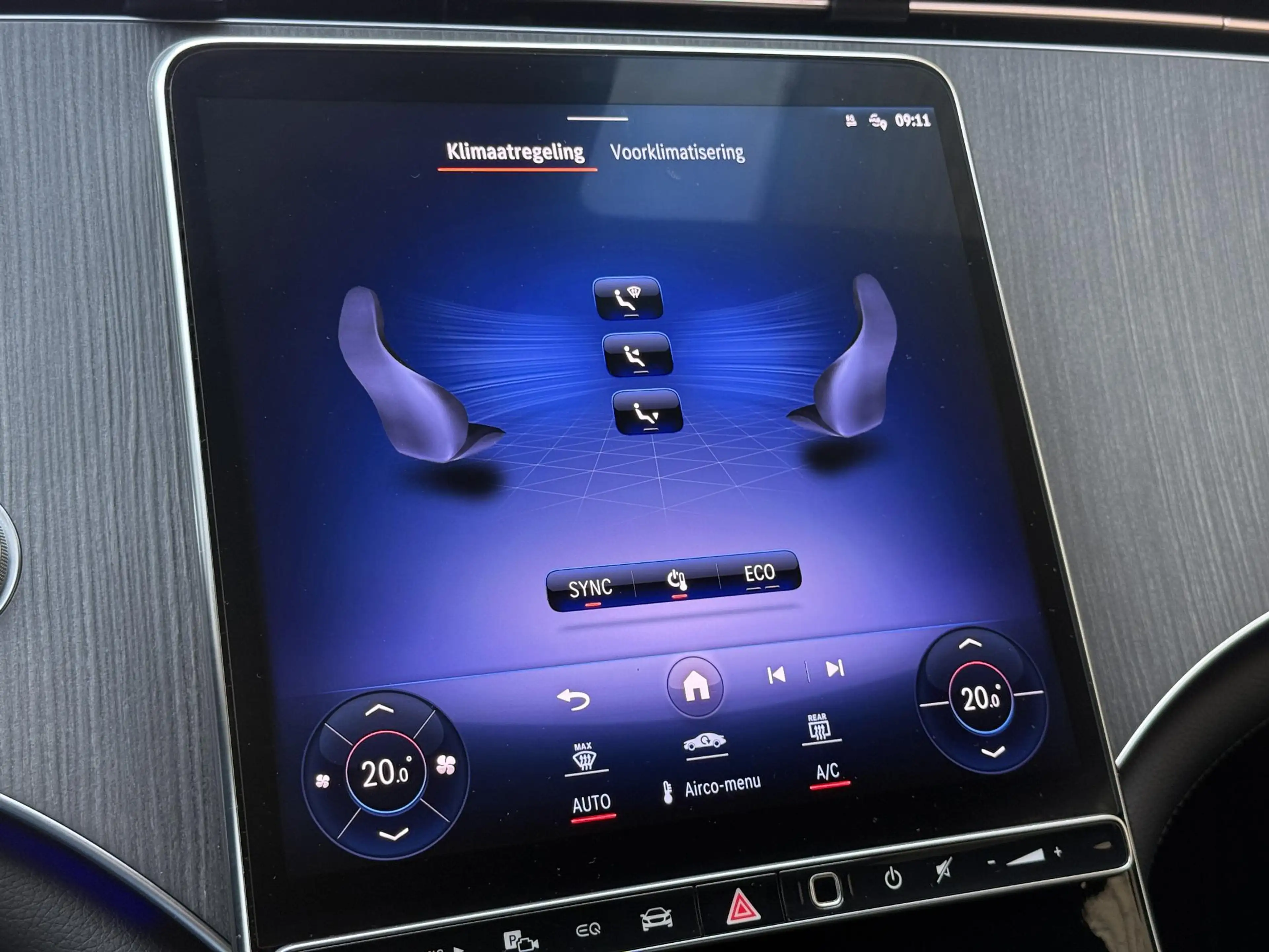 Mercedes-Benz EQE 300 89 kWh | SOH 95% | Lederen bekleding | Sfeerverlic — photo 14