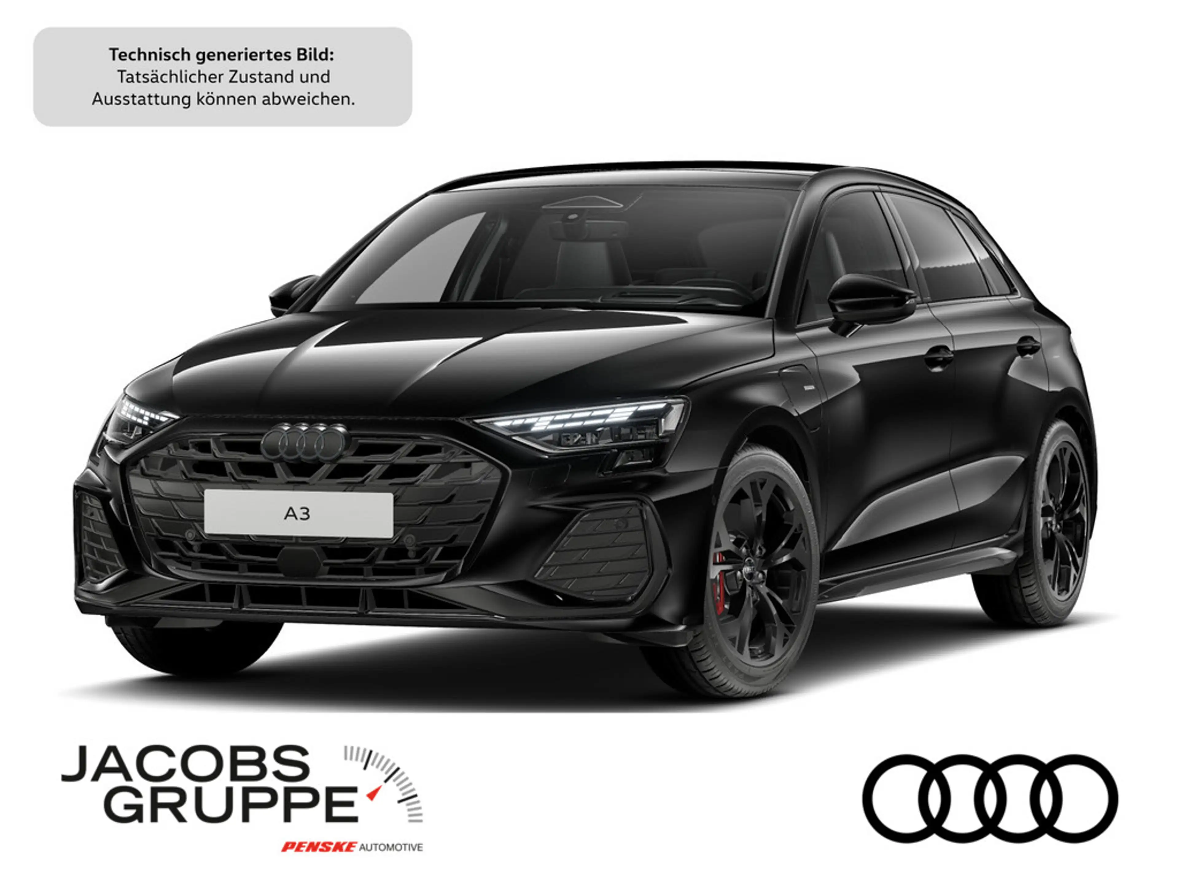 Audi A3 Sportback e-hybrid 2xS line/MY27/Black+/Pano/HuD/LED/SONOS/Kam/18Zo