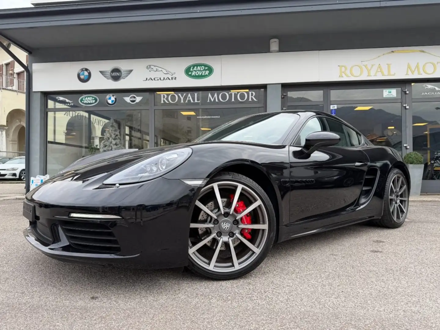 Porsche Cayman 718 Cayman 2.5 S 350cv MANUALE ! SERVICE PORSCHE!! Noir - 1