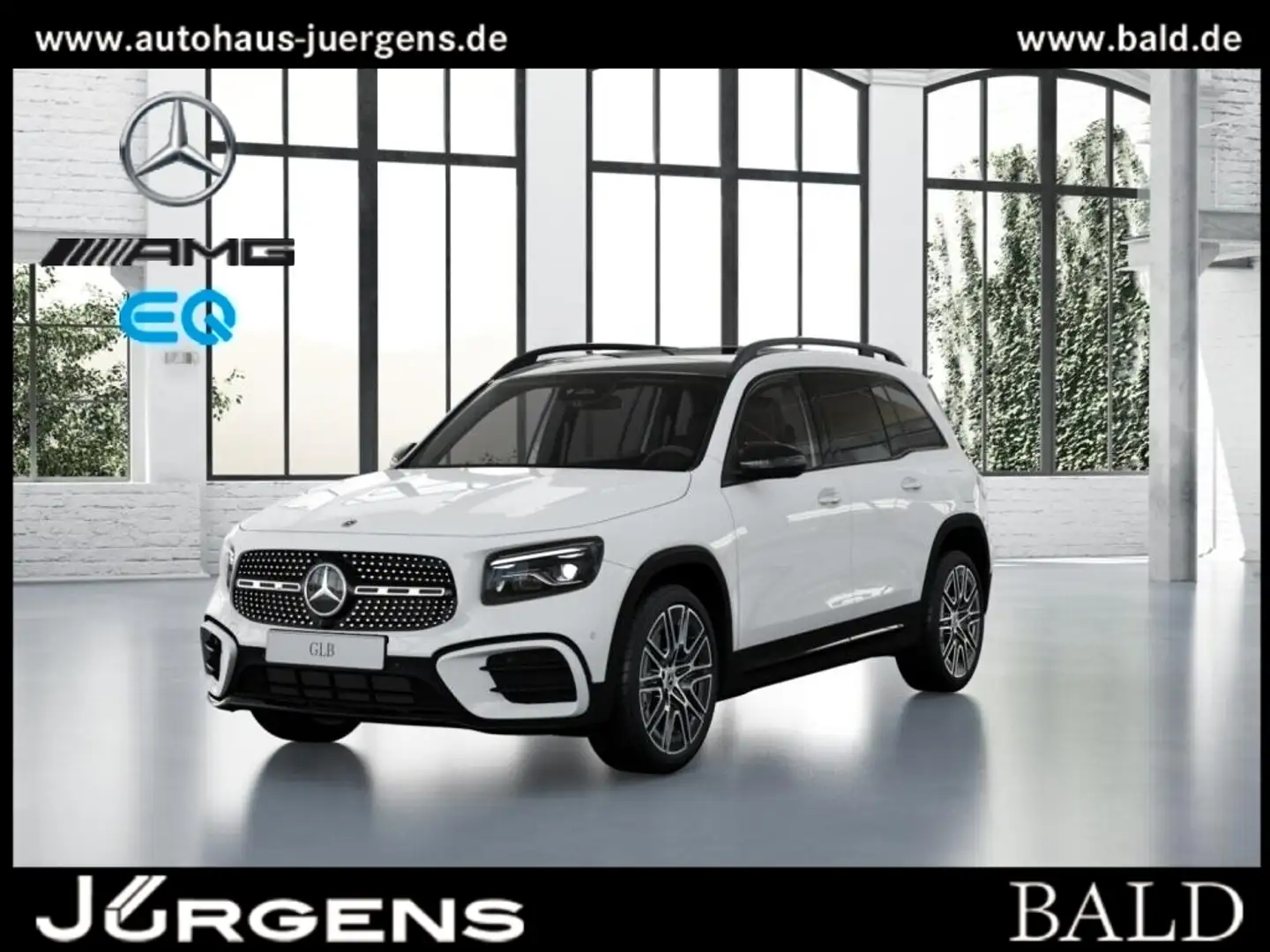 Mercedes-Benz GLB 200 AMG-Sport/MLB/Cam/Pano/AHK/7Sitzer/Totw Blanc - 1