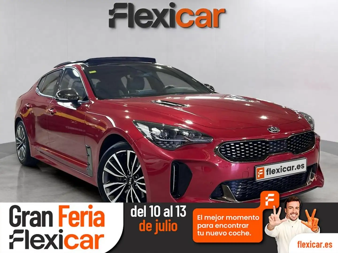 Kia Stinger 2.2CRDi Style 4x2 Aut. 200 Rood - 1