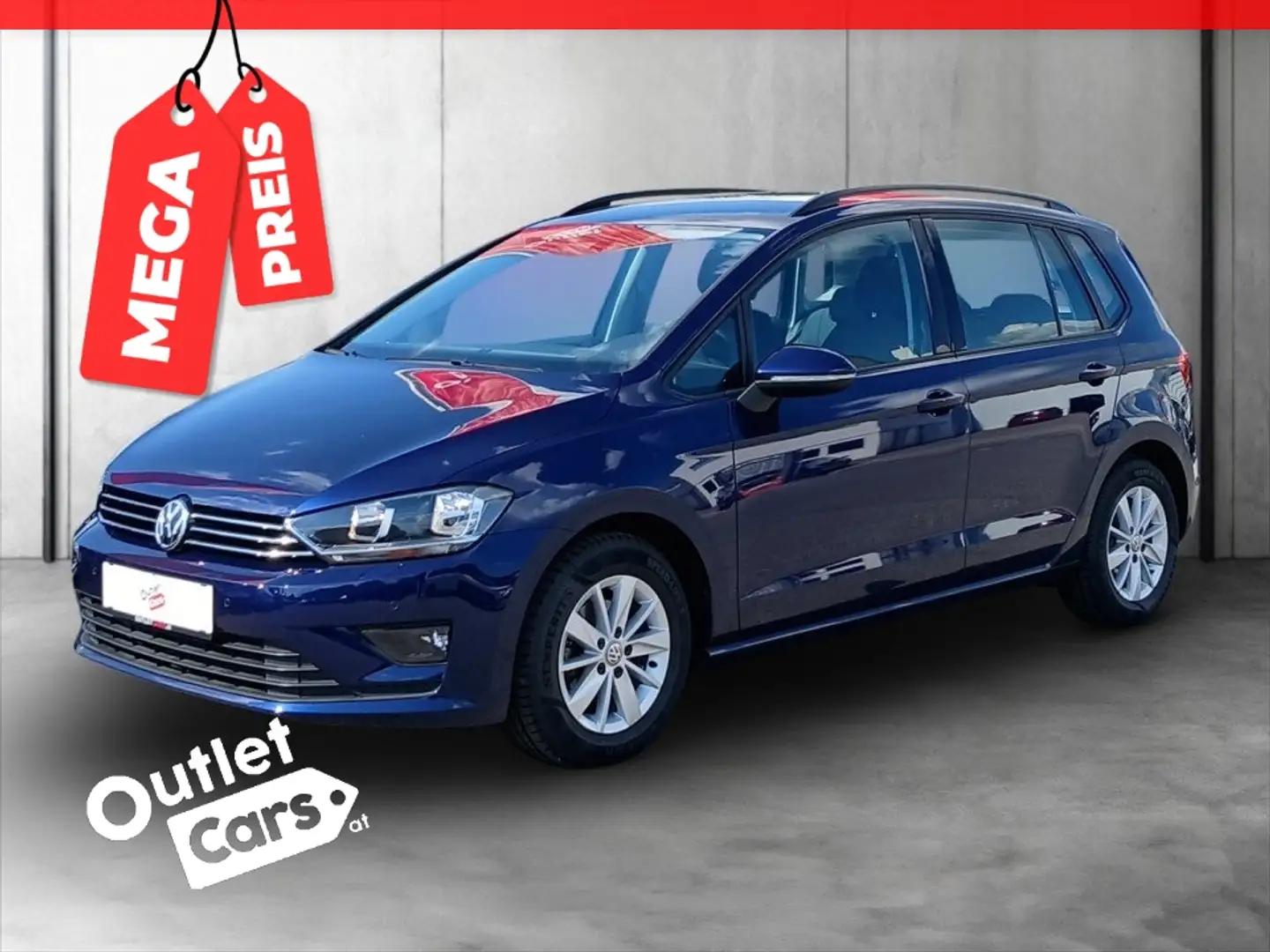 Volkswagen Golf Sportsvan 1.2 TSI DSG LM+PDC+SHZ+Winterp. Blau - 1
