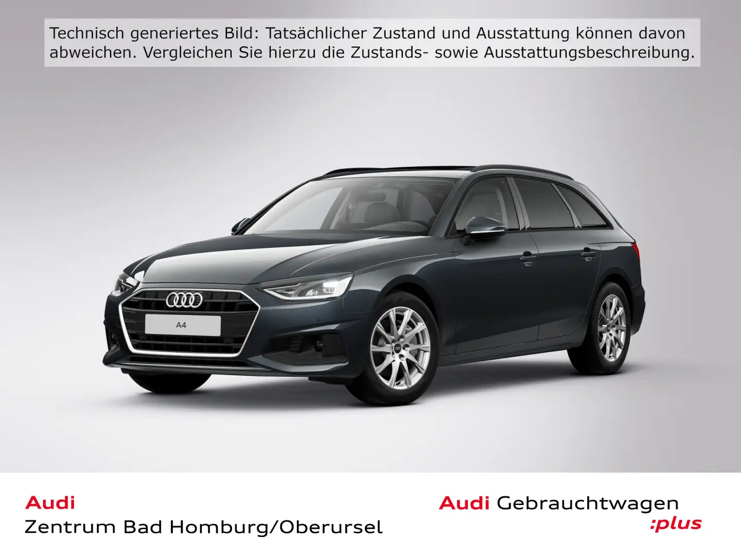 Audi A4 40 TDI*Rückfahrkamera*Navi*Pano*Einpark Grau - 1