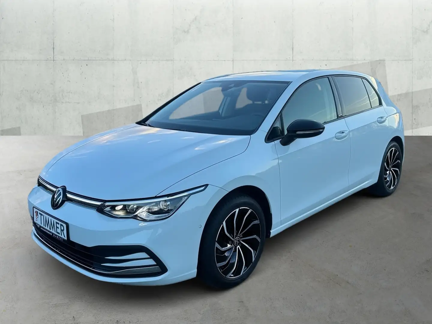 Volkswagen Golf VIII 1.5 TSI ACTIVE +LED +ACC +NAVI +SHZ +17" +AP Weiß - 2