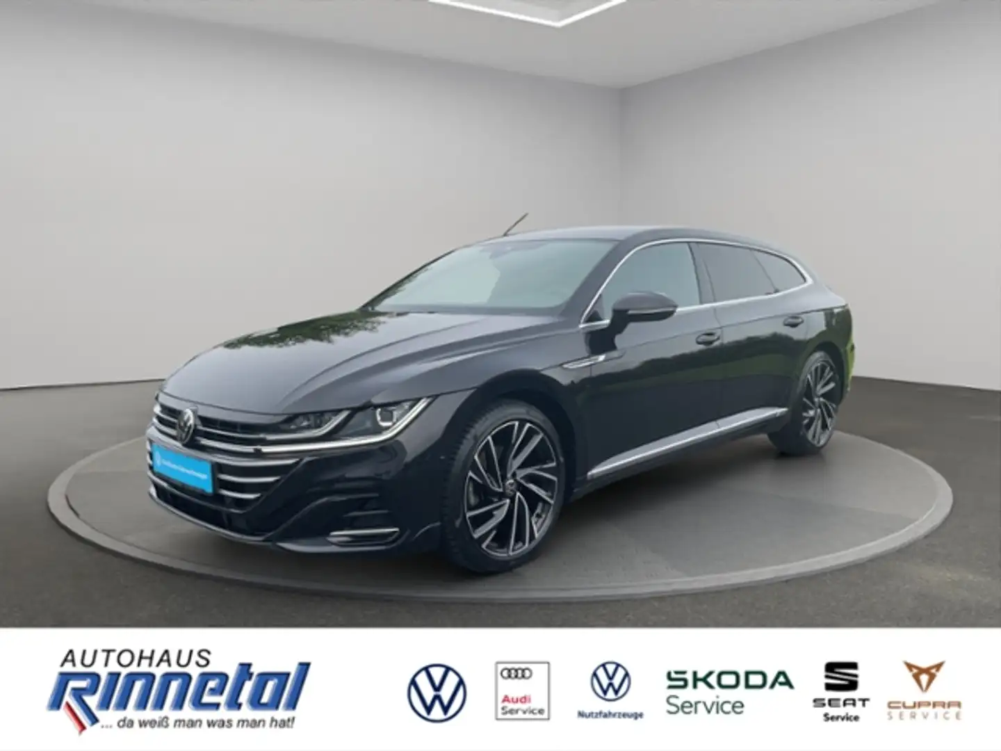 Volkswagen Arteon Shootingbrake 2.0 TDI DSG R-Line MATRIX LED+NAVI+ Schwarz - 1