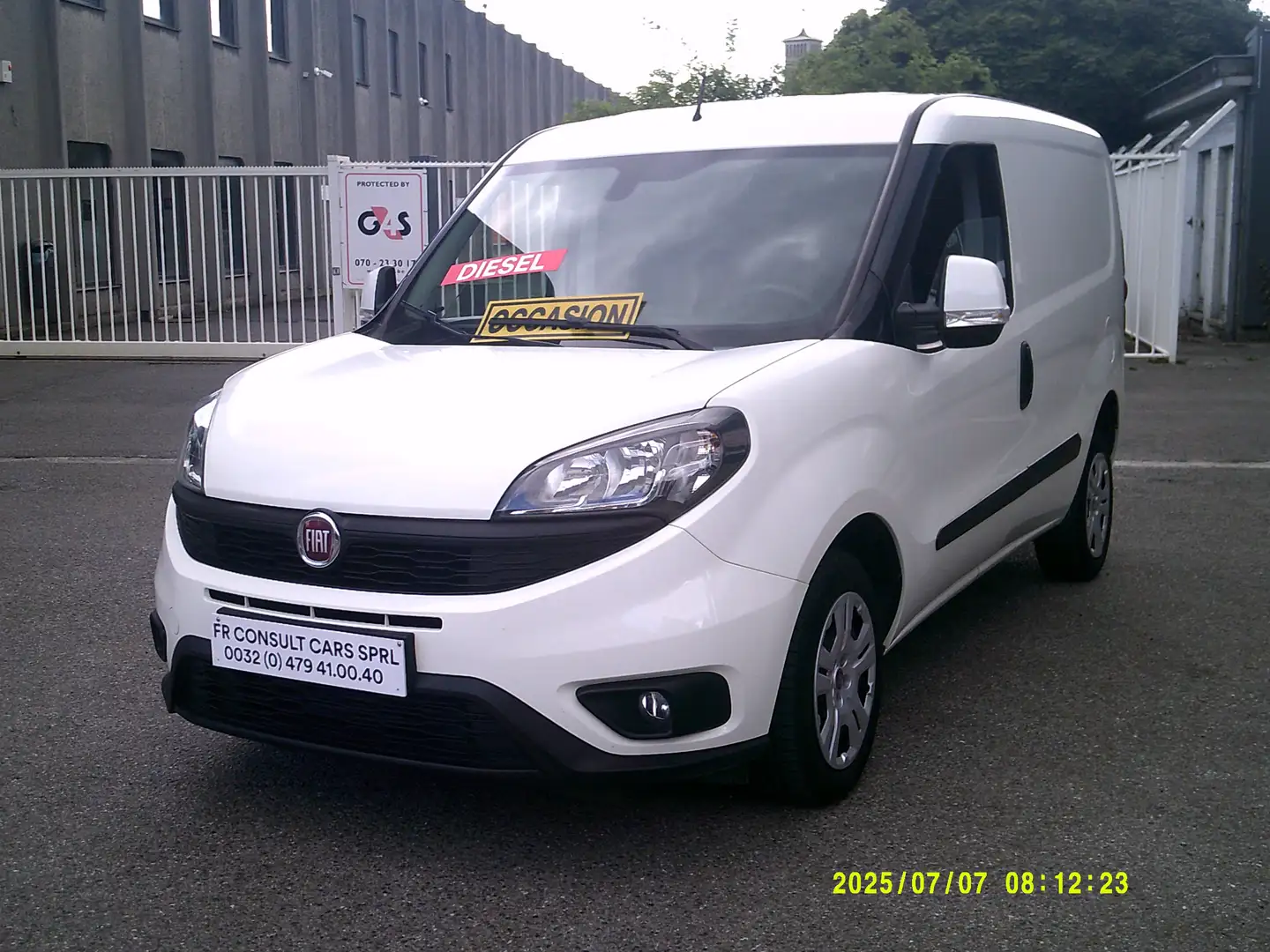 Fiat Doblo CARGO MODELE SX Blanc - 1