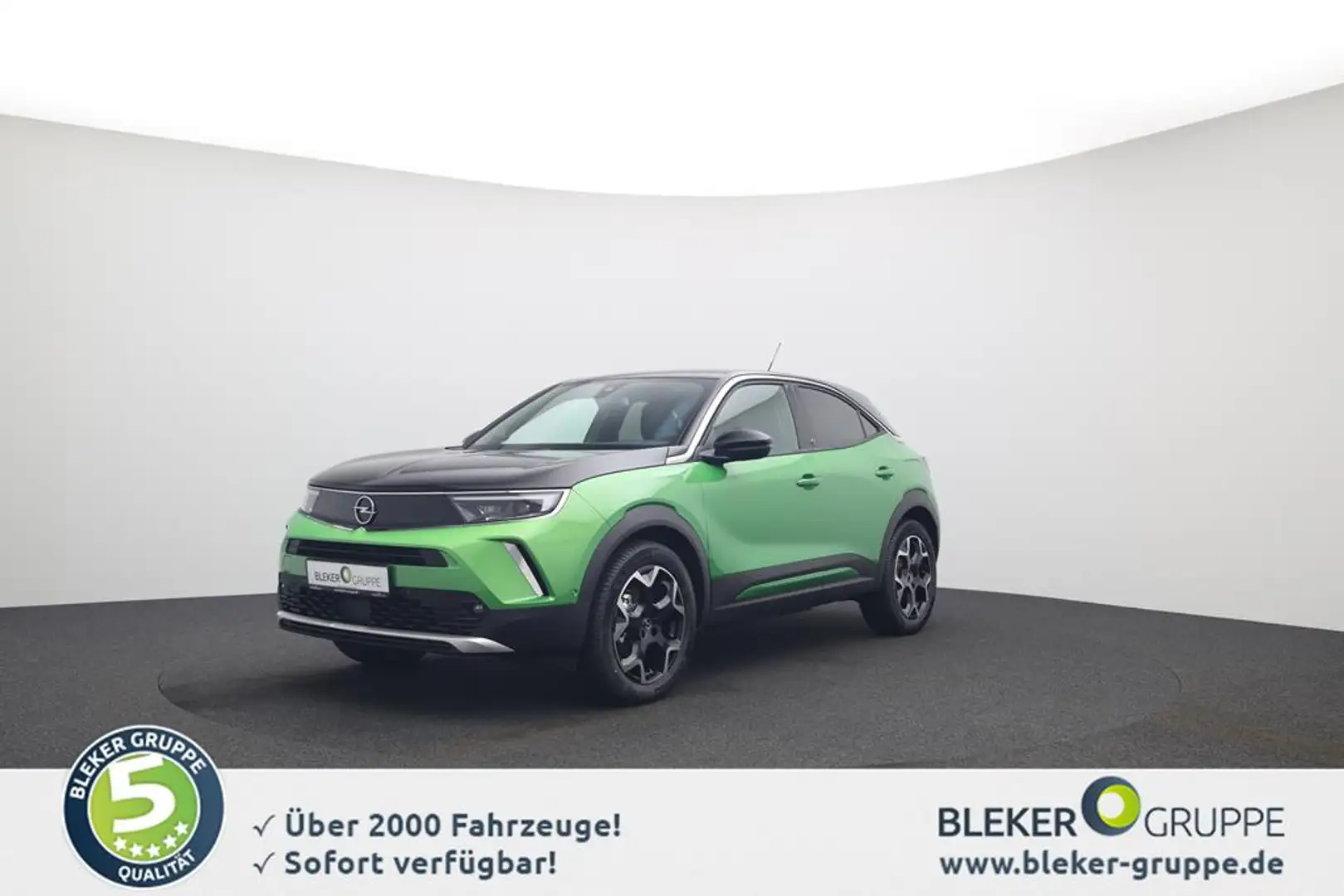 Opel Mokka-E 136 Ultimate Groen - 1
