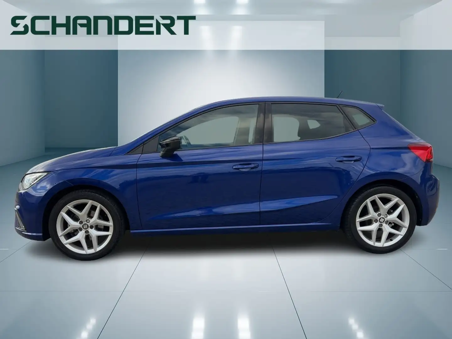 SEAT Ibiza 1.0 TSI FR DSG LED Sitzhzg. Klimaautomatik Blau - 2