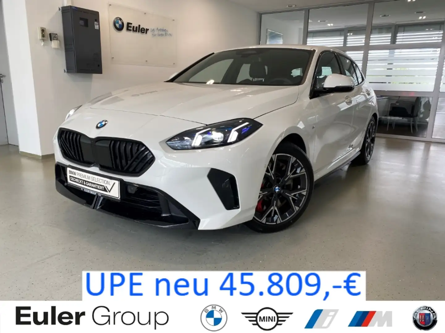 BMW 120 M SportPRO 18'' ad.M-FW adLED ParkAss DrivAss Klim Weiß - 1